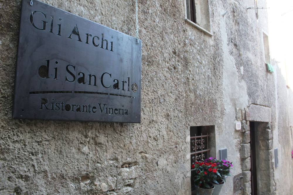 Entrance Archi di San Carlo Erice